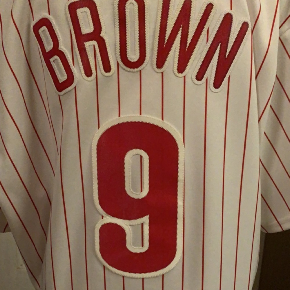MLB Majestic Domonic Brown Philadelphia Phillies